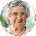 woman smiling