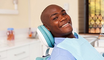 Man waiting for dentist in Jacksonville